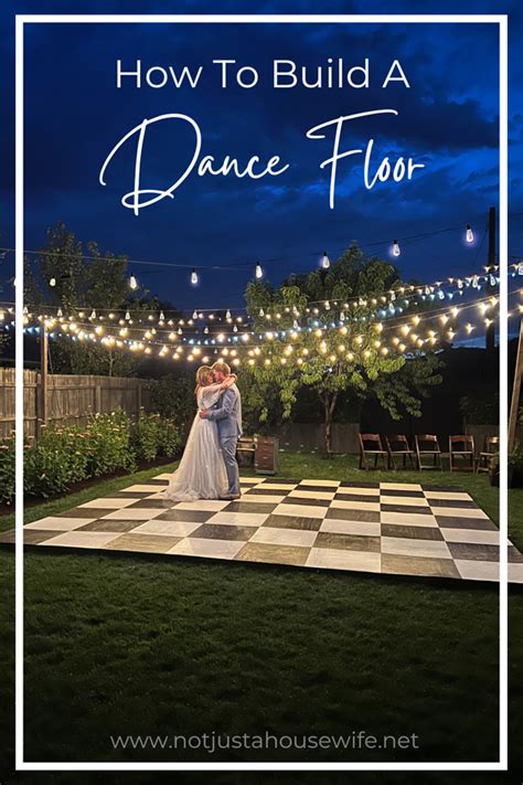 How to build a DIY dance floor