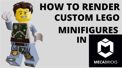How to build a LEGO Minifig with Mecabricks YouTube
