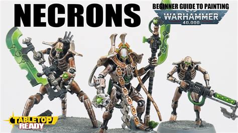 How to build a Necrons army getting started YouTube