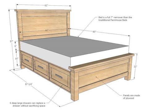 How to build a bed frame with drawers HowToSpecialist How to Build