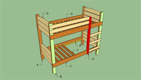 How to build a bunk bed HowToSpecialist How to Build, Step by Step