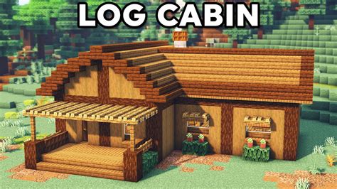 How to build a cabin in minecraft