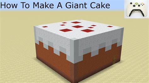 How to build a cake in minecraft