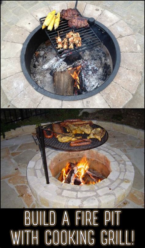 How to build a fire pit for cooking.  It's exactly the same process as grilling, ...