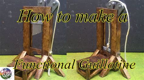 How to build a functional guillotine. 17! TriggerFish50 113 subscribers Subscribe ...