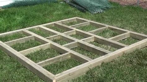 How to build a hot tub base - YouTube