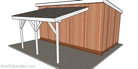 How to build a lean to shed HowToSpecialist How to Build, Step by