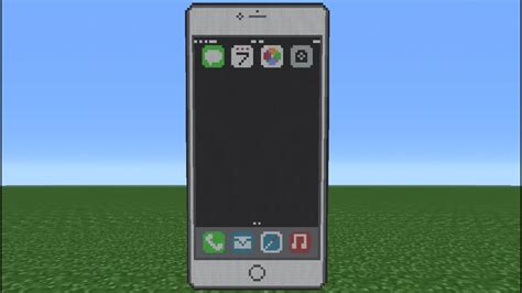 How to build a phone in minecraft