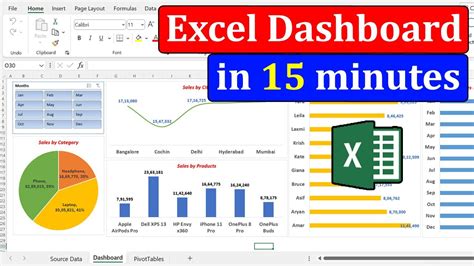 How to build a report in excel
