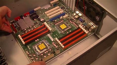 How to build a server computer Part1 Installing the motherboard YouTube