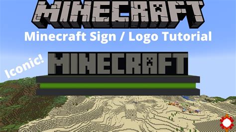 How to build a sign in minecraft