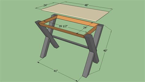 How to build a simple desk HowToSpecialist How to Build, Step by