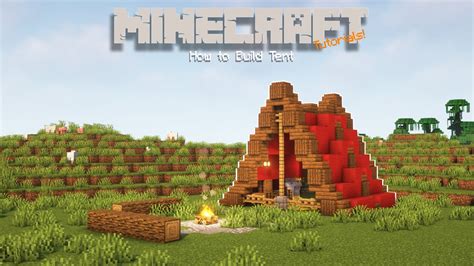 How to build a tent in minecraft