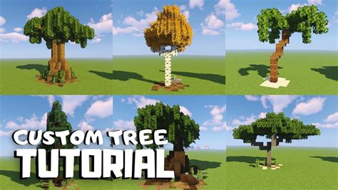 How to build a tree in minecraft