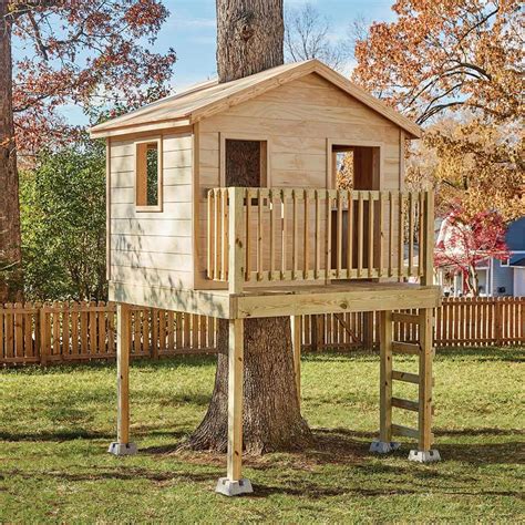How to build a treehouse without a tree Builders Villa