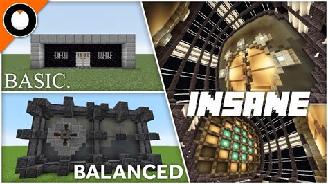 How to build a vault in minecraft