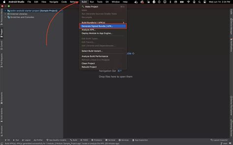 How to build apk in android studio.  A step by step guide on creating and locat...