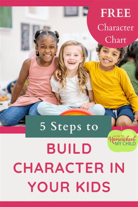How to build character in your child