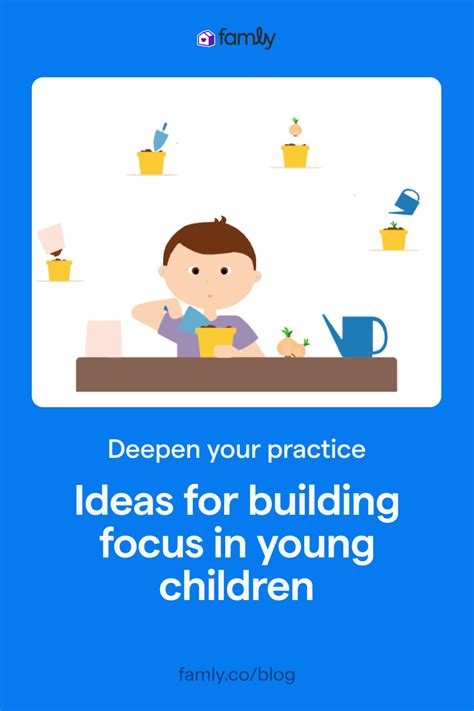 How to build focus in a child