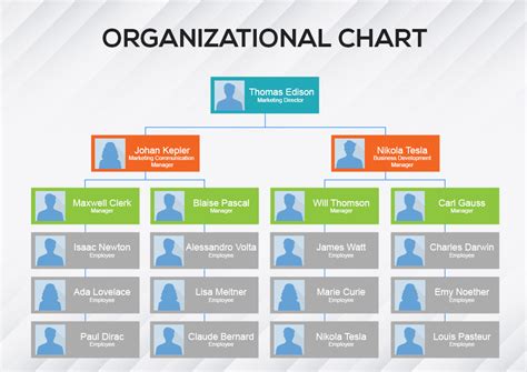It outlines an employee's role and various responsibilities within a company. The more authority employees have, the higher up they'll be on the organizational structure. In addition, the more organized a structure is, the more efficiently a company operates. Related: Guide to Company Culture. Types of organizational structures. There are four .... 