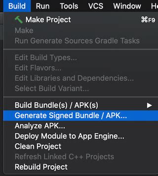 How to build signed apk from Android Studio for Flutter Flutter Fixes