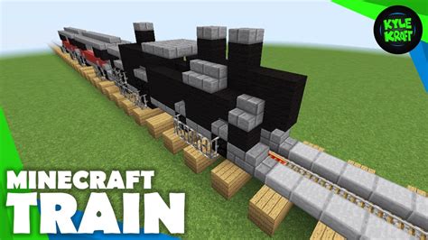 How to build train in minecraft
