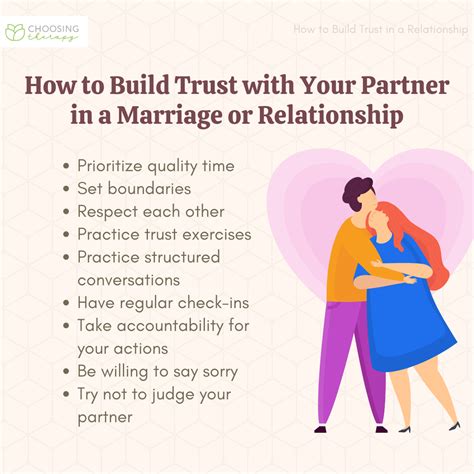 How to build trust in a relationship