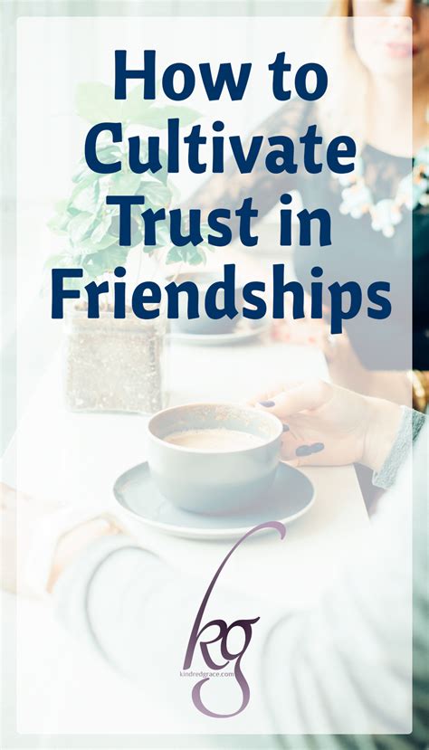 How to build trust in friendships