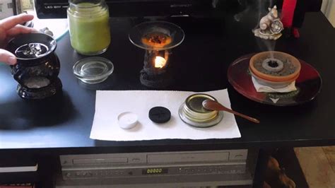 How to burn powder incense without charcoal.  There are two main eleme...