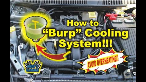 Burping the V6 radiator I swapped in place of my 4cyl one.Burping a rad is to get air out of the system, having air in the coolant system negatively impacts ...