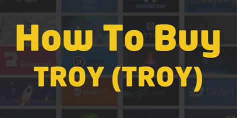 How to buy TROY Buy TROY in 3 steps Finder Canada