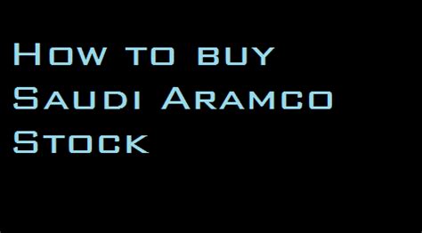 How to buy aramco stock. Things To Know About How to buy aramco stock. 