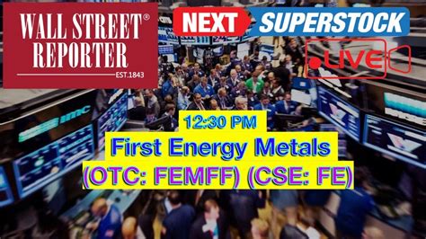 FE Battery Metals Corp. (CSE: FE) (OTCQB: FEMFF) (WKN: ... Buy More Stocks. Many analysts and portfolio managers said they expect the gains to pick up heading into year-end, ...