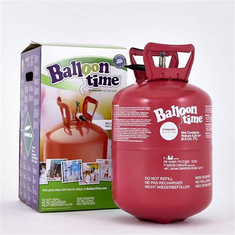 Surprize Helium Tank is portable and recyclable. E