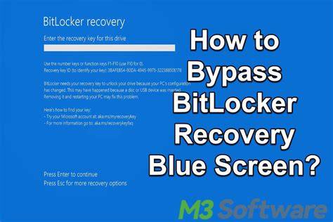 How to bypass bitlocker recovery blue screen.  Overview This page guides administrators and s...