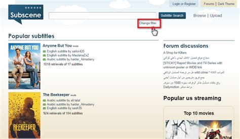 How to bypass subscene.  Nov 15, 2017 · Fixed: SubScene stopped working becau...