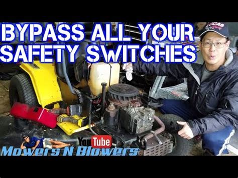 How to bypass tractor ignition switch.  This video is for entertain pu...