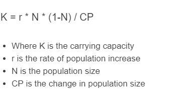 When the carrying capacity is equal to population size? When the population size is equal to the carrying capacity, or N = K, the quantity in brackets is equal to zero and growth is equal to zero. How do you calculate carrying capacity 5e? Your carrying capacity is your Strength score multiplied by 15.. 