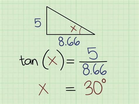 How to calculate degrees in a triangle