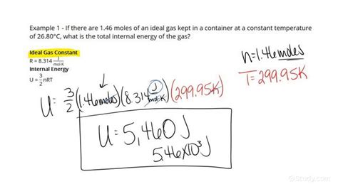 How to calculate internal energy of a gas.  Unlike Flash-based alternatives, A Calcul...