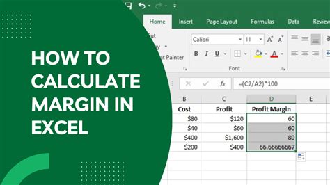 How to calculate margins — AccountingTools