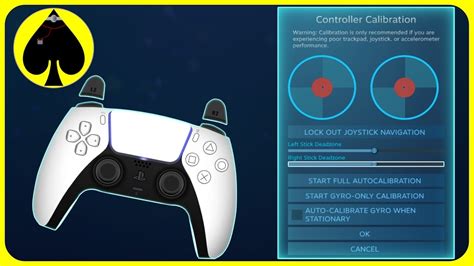 How to calibrate ps5 controller on pc.  For joystick calibration,only the original P...