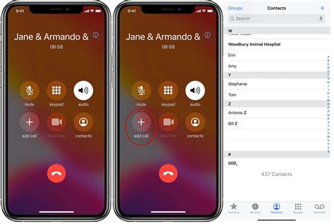 How to call conference in mobile
