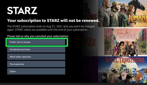 How to cancel Starz on Amazon Tom s Guide