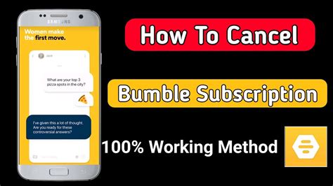 How to cancel bumble subscription. If you're paying for a premium Bumble subscription, you'll need to cancel that subscription first. Otherwise, you'll keep being charged even though you don't have an account. 