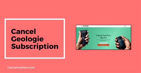 How to cancel geologie subscription. Geologie Cancel Subscription: Addressing Common Complaints and Answering Frequently Asked Questions. Geologie is a popular subscription service that offers personalized skincare solutions for men. However, like any subscription-based service, there are bound to be complaints and queries regarding canceling subscriptions. In this … 