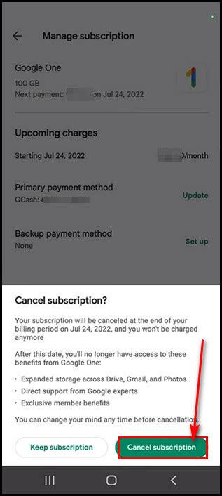 How to cancel google pay subscription on android.  Tip: If you have a S...