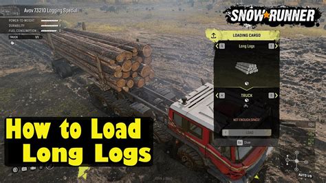 🎬SnowRunner Mods: Delivery Long Logs Across Mud👋Join the Fun Club! 