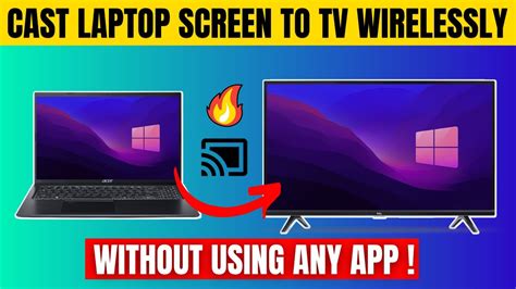 Connect your TV and computer using an HDMI, DVI, VGA, S-Video, or Thunderbolt cable and switch to the corresponding input on your TV. Connect your computer wirelessly via Miracast on Windows or an …. 