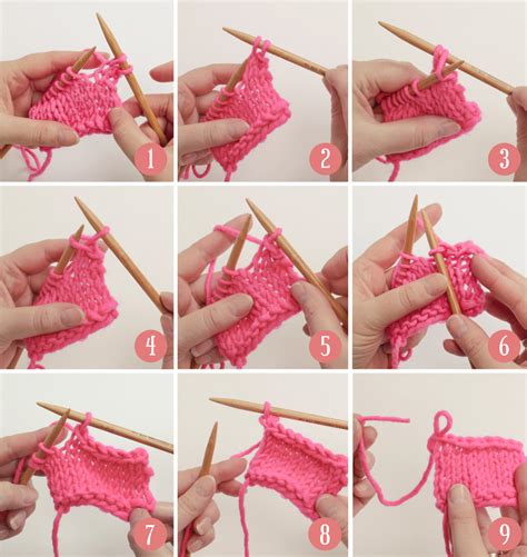 How to cast off from the right side DROPS Lessons / Knitting basics